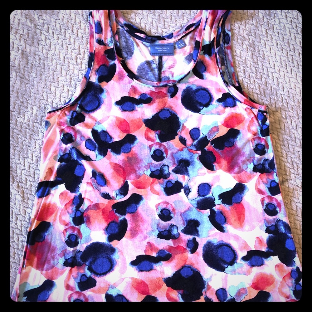 Simply Vera by Vera Wang floral tank top